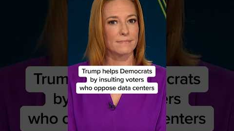 Trump helps Democrats by insulting voters who oppose data centers