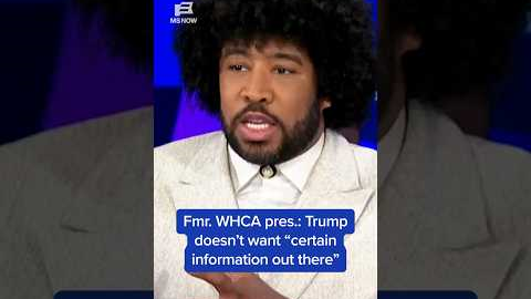 Trump doesn't want 'certain information out there': Fmr. WHCA pres.