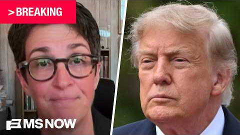 Maddow INSTANTLY REACTS to Trump banning MS NOW from WH