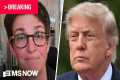 Maddow INSTANTLY REACTS to Trump