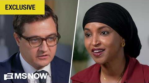 FULL INTERVIEW: Rep. Ilhan Omar sits down with Chris Hayes after raid on her house