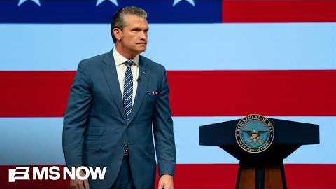 ‘Focused on all the WRONG things’: Hegseth SLAMMED for using slur during major speech