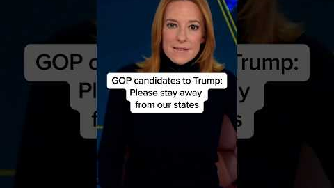 GOP candidates to Trump: Please stay away from our states