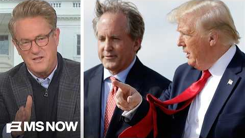 'A lovely relationship': Joe MOCKS Trump's Texas trip with Paxton and his tour of red states