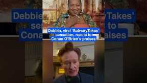 Debbie, VIRAL 'SubwayTakes' sensation, reacts to Conan O'Brien's praises