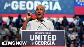 ‘Rediscover our North Star’: Obama rallies Dems in Georgia and urge voters to reclaim their power