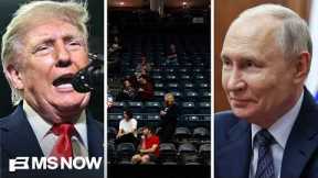 Trump campaigns in Ohio to half-packed arena as pushback to his Russian diesel deal grows