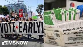 ‘Exceeding 2022 numbers’: ‘No Kings’ mobilizes voters with millions of midterm ballots already cast